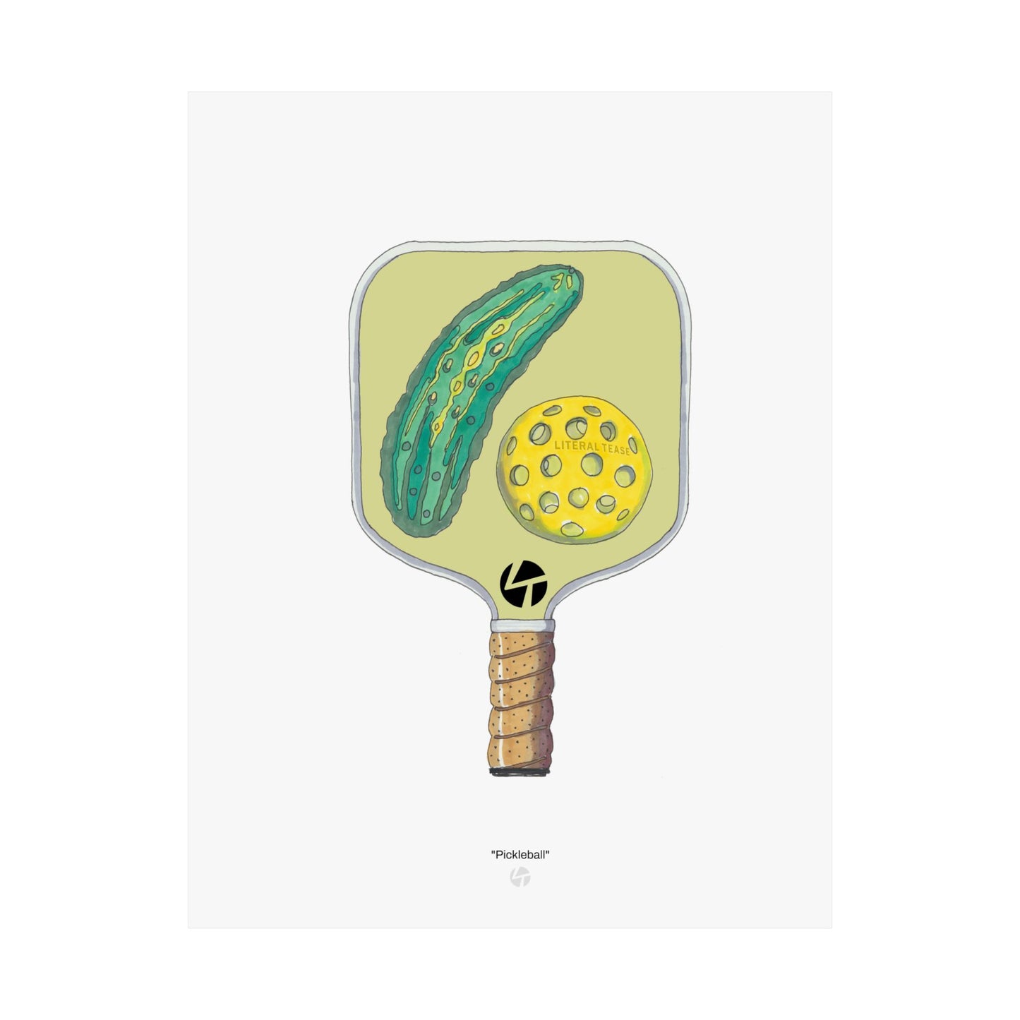 "Pickleball" Matte Vertical Posters