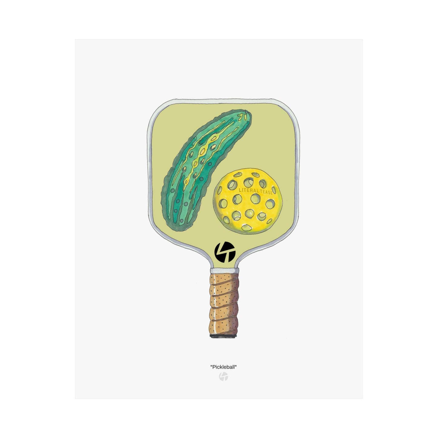 "Pickleball" Matte Vertical Posters