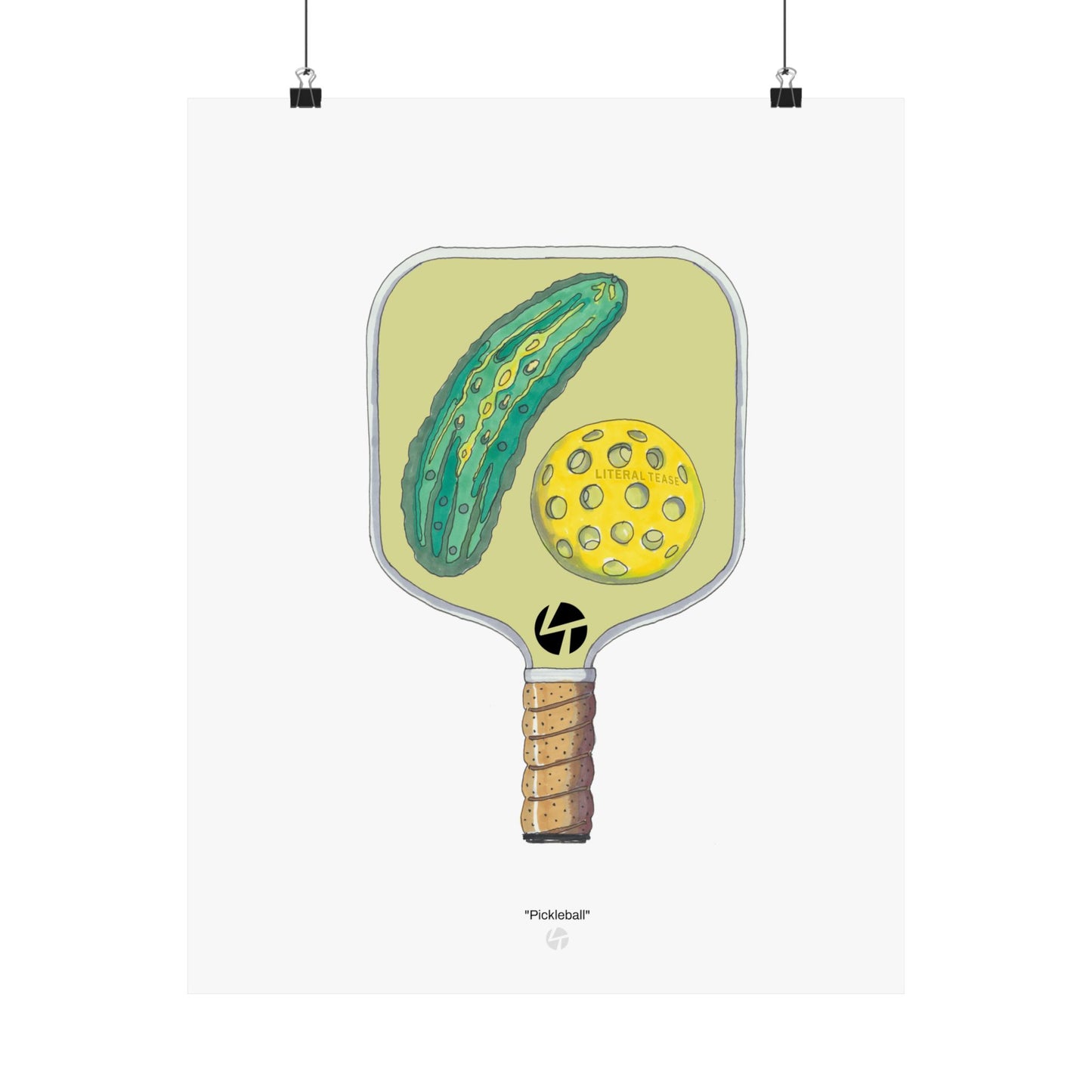 "Pickleball" Matte Vertical Posters